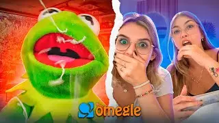 Kermit caught in the act on Omegle