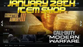 Modern Warfare - Franchise Store NEW Daily Items! January 28th Blueprints & Featured Items!