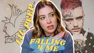 falling 4 me - lil peep *reaction* 🥀🖤⚡️