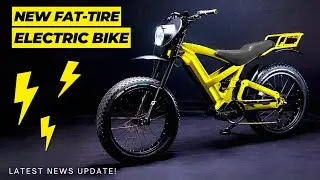 All-New Fat-Tire Electric Bikes for Fans of Traditional Moped Designs