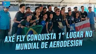 Axé Fly Conquista 1° Lugar no mundial de aerodesign