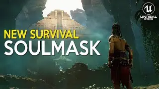 SOULMASK Gameplay Demo | New TRIBAL Open World Survival Game in Unreal Engine RTX 4090 4K