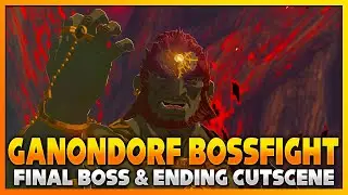 Tears of the Kingdom Ganondorf Boss Fight & Ending Cutscene