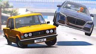 Loss of Control Crashes 😱 #4 - BeamNG Drive Crashes