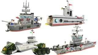 How to Build LEGO War Ships and submarines