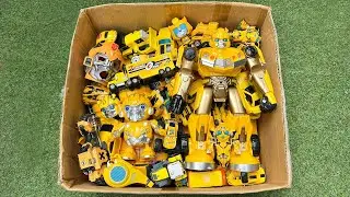 Full Yellow Car in the BOX: Rise of BUMBLEBEE Revenge (Animated) Superhero Tobot Robot RC Stopmotion