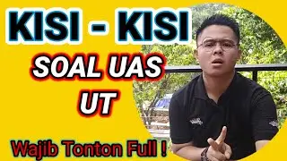 SSST🤫 | INI DIA KISI-KISI UAS UNIV. TERBUKA (UT) | Tonton Full Kalau Mau UASnya Lancar !!!