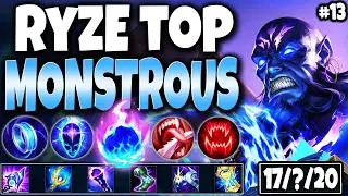 Ryze Top lane is MONSTROUS ~ LoL Meta Season 11 Ryze Build (Runes/Items) #13 🔥 Top Ryze s11 Gameplay