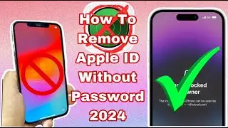 How to Remove Apple id Without Password - How to Unlock iPhone iCloud Lock 2024