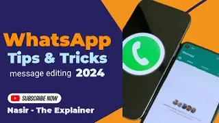 How to edit your sent text messages and voice notes in WhatsApp?