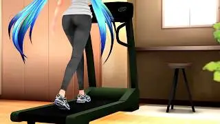 MMD Giantess | Miku's Casual Walk (WITH SOUND EFFECTS)