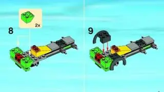 Инструкция по сборке lego  Транспортировщик экскаватора 4203