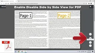 How to Enable or Disable Two Page View Mode for PDF File on Google Chrome | Windows