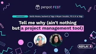 Taiga at Penpot Fest 2023 [RECAP] - "Tell me why (ain't nothing but a project management tool)"