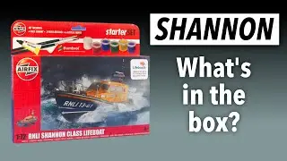 2024 AIRFIX RNLI SHANNON CLASS LIFEBOAT - what do you get in the new starter set?