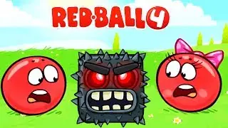 RED BALL 4 КРАСНЫЙ ШАРИК Часть 8 ПОДЗЕМНЫЕ ХОДЫ прохождение games