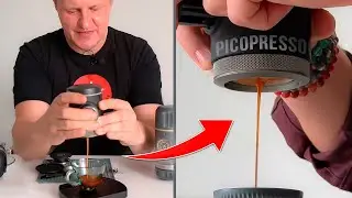 МИНИ-кофеварка для эспрессо Wacaco Picopresso: Плюсы и минусы | Сравнение с Nanopresso и 1Zpresso