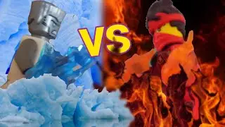 Kai vs Zane fight | Lego Ninjago animation