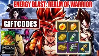 Energy Blast Realm Of Warrior & 3 Giftcodes | 3 Redeem Codes Energy Blast Realm Of Warrior