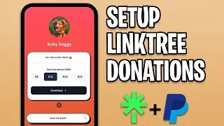 How to Add PayPal Donations on Linktree Page