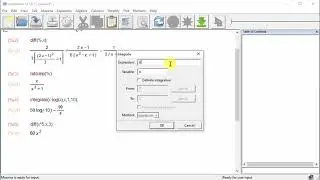 wxMaxima - Derivatives, Integrals And Some Tips