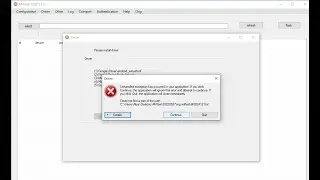 MI Flash Tool eror solution   Driver Unhandled exception has occurred in your application, Could not