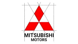 Mitsubishi Logo Design Tutorial with Grid System | INKSCAPE