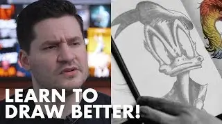 (5 Steps) HOW TO GET BETTER AT DRAWING - 5 Things That Helped Me