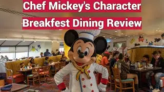 Chef Mickey's Character Dining In At Disney's Magic Kingdom Review - Best Character Breakfest!