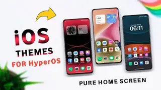 😱😱 Top 3 New iOS Inspired Themes For Redmi and Poco Phone | iOS themes | Themes for Hyperos