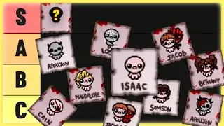 Ultimate Binding of Isaac Character Tier List