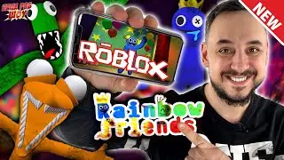 НОВАЯ ИГРА В ROBLOX RAINBOW FRIENDS! ОРАНЖЕВЫЙ VS ПАПА РОБ В ИГРЕ РОБЛОКС РАДУЖНЫЕ ДРУЗЬЯ!