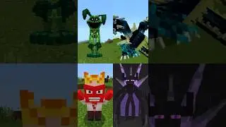 Smiling Critters VS Warden VS Inside Out 2 VS Enderman!!! #minecraft