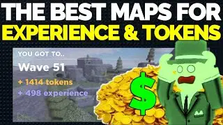 FAST EXPERIENCE & TOKENS. THE BEST MAPS FROM LOWEST REWARDS TO HIGHEST!  Tower Blitz, Tower Defense.