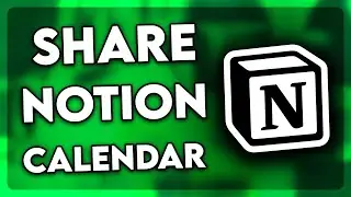 How to Share Notion Calendar (2024)