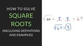 How to Simplify Square Roots | Mathcation