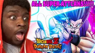 IS THIS BETTER THAN LEGENDS!!! | Dragon Ball Z Dokkan Battle ALL Super Attack Animations REACTION!!!