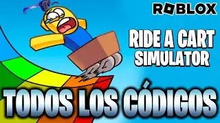 TODOS los CÓDIGOS de 🛺RIDE A CART SIMULATOR🛺 activos /Montar un Simulador de Carro /ROBLOX/ TilloASR