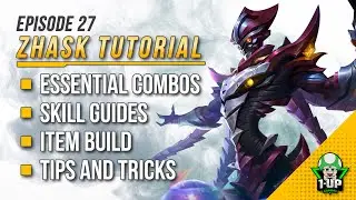 Zhask Tutorial & Guide 2023 (English): Skills, Combo, Tips & Tricks | Mobile Legends | ML