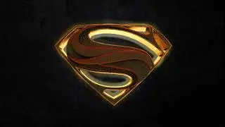 Уроки Cinema 4D:logo superman Cinema 4D, AE