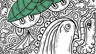 Doodle drawing | Adobe illustrator