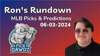 MLB Picks & Predictions Today 6/3/24 | Rons Rundown