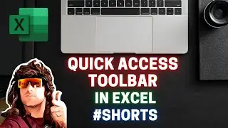 How to use the Quick Access Toolbar in #excel #shorts