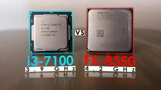 i3-7100 vs FX-8350 - AMD FX Benchmarks Are Definitely Flawed