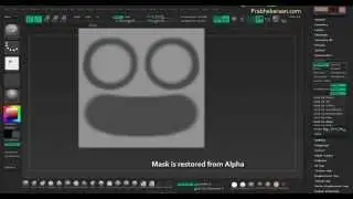 Zbrush Saving Masks by Alphas