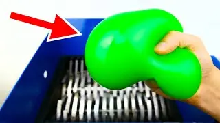 SHREDDING SLIME BALLS! CRUNCHY SOUNDS!