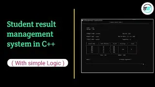 Student result management system project in C++ | with source code| #project #co3i #microproject