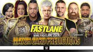 WWE Fastlane 2024 - Early Card