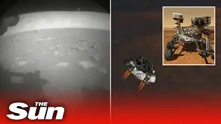 Nasas Perseverance rover lands on Mars after 7 mins of terror