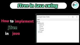 JTree in java swing | JTree in Advanced java | example on JTree in java swing #JTree #jtree #java